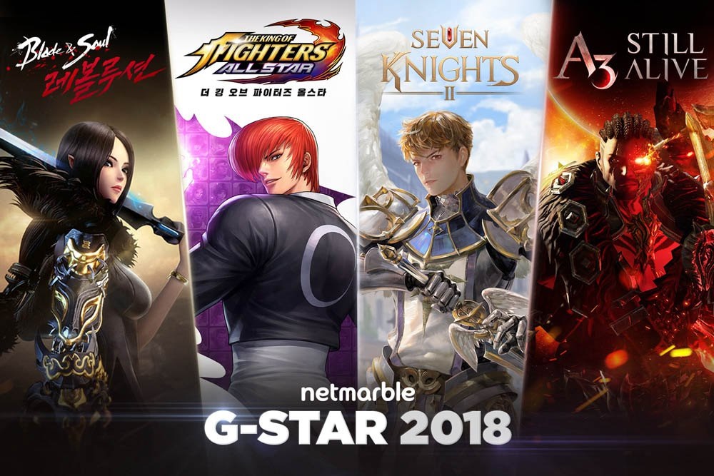 NetMarble présentera 4 mmo à venir au G-Star 2018